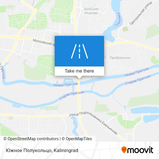 Южное Полукольцо map