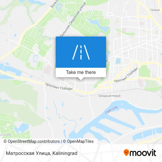 Матросская Улица map