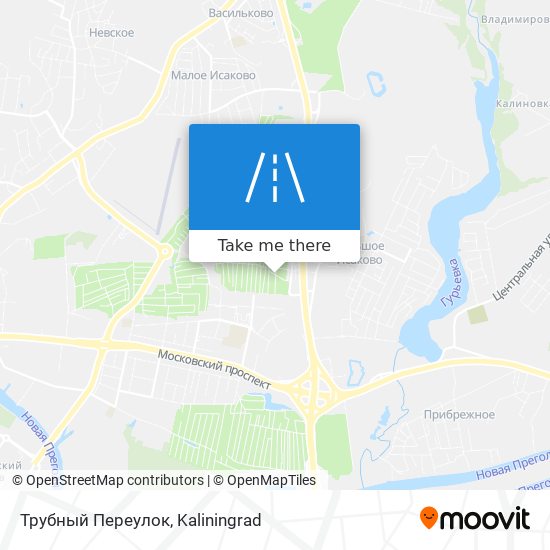 Трубный Переулок map