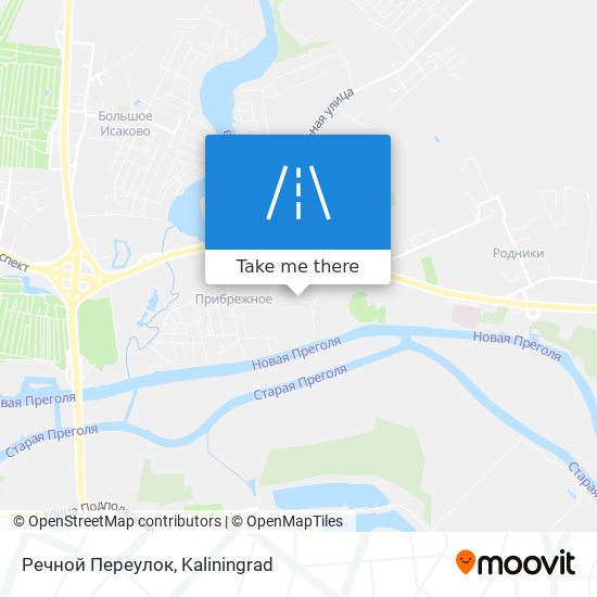 Речной Переулок map