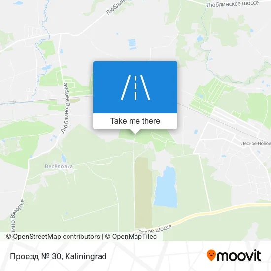 Проезд № 30 map