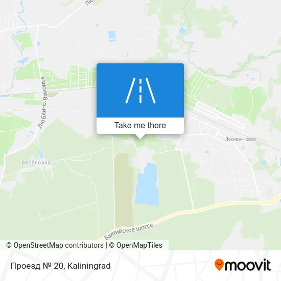 Проезд № 20 map