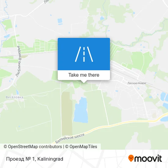 Проезд № 1 map