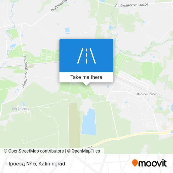 Проезд № 6 map