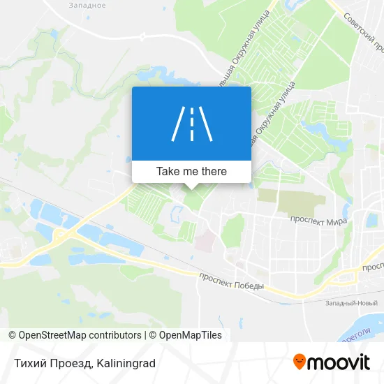 Тихий Проезд map