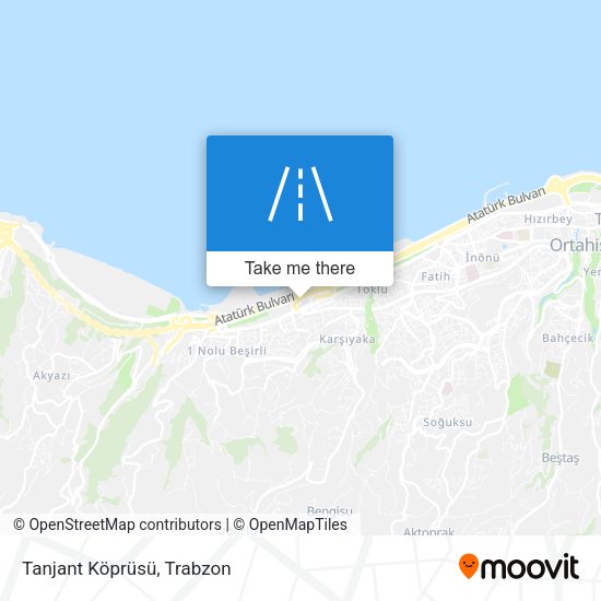 Tanjant Köprüsü map
