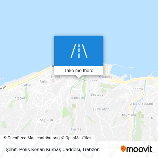 Şehit. Polis Kenan Kumaş Caddesi map