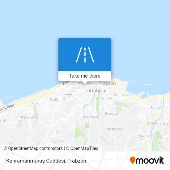 Kahramanmaraş Caddesi map
