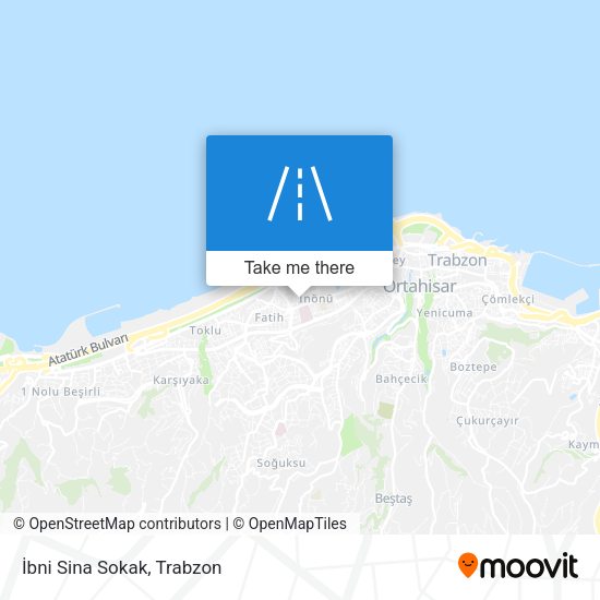İbni Sina Sokak map