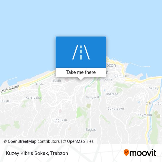Kuzey Kıbrıs Sokak map
