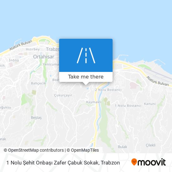 1 Nolu Şehit Onbaşı Zafer Çabuk Sokak map