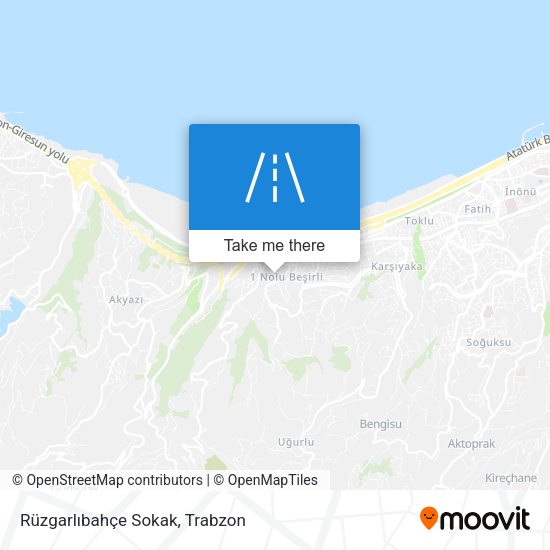 Rüzgarlıbahçe Sokak map