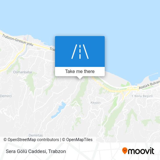 Sera Gölü Caddesi map