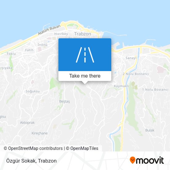 Özgür Sokak map