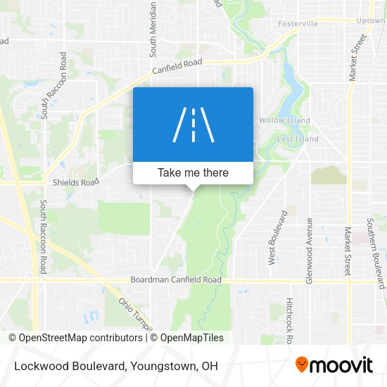 Lockwood Boulevard map