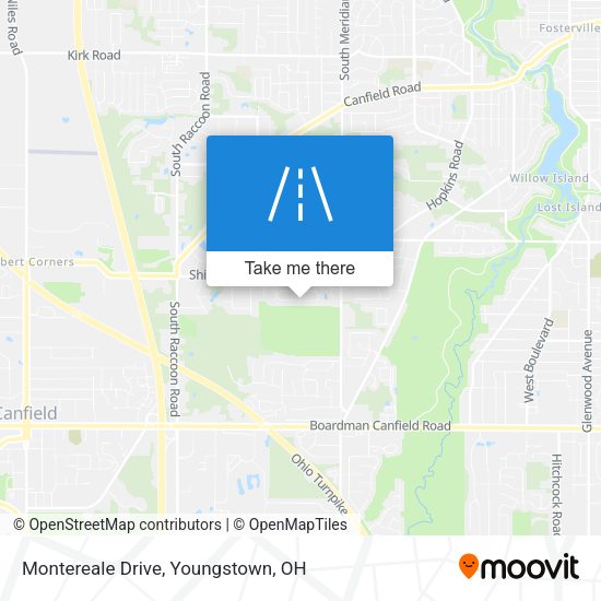 Mapa de Montereale Drive