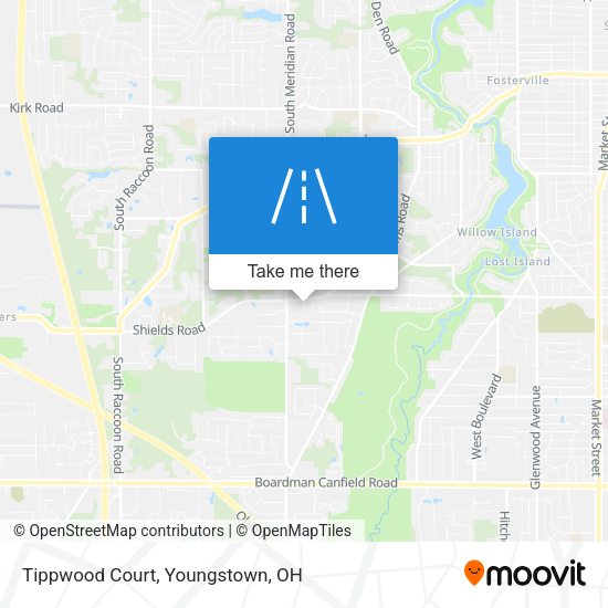 Tippwood Court map