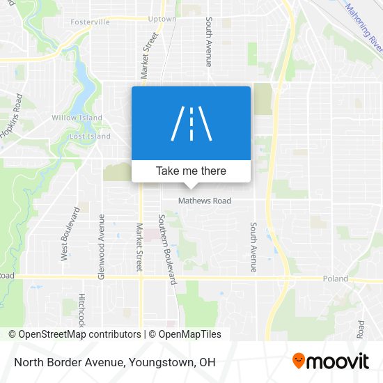 Mapa de North Border Avenue