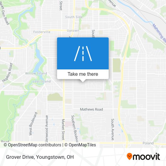 Mapa de Grover Drive