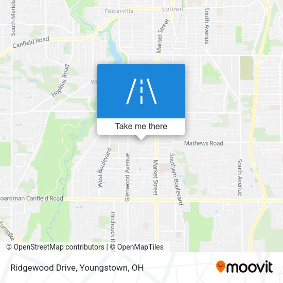 Ridgewood Drive map