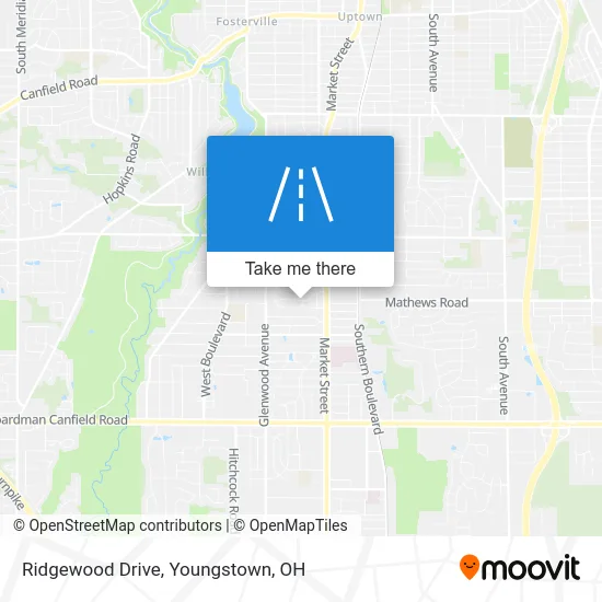 Ridgewood Drive map