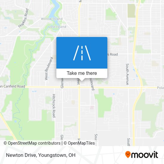 Mapa de Newton Drive