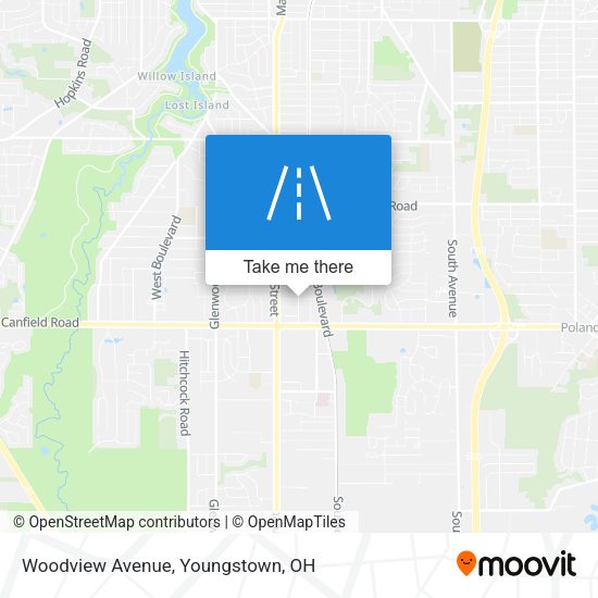 Woodview Avenue map