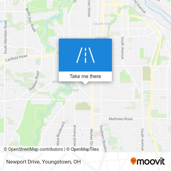 Mapa de Newport Drive