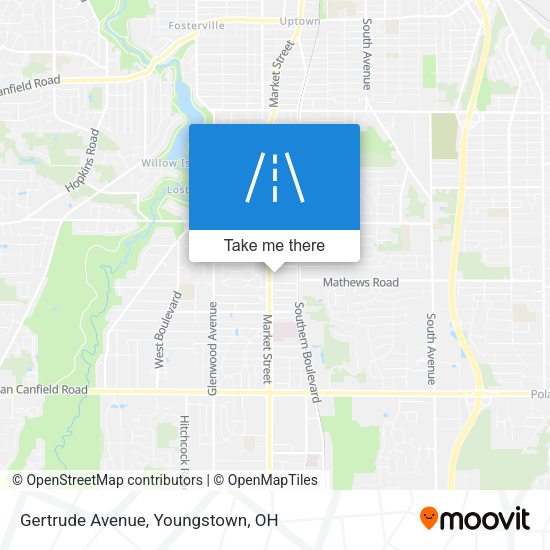 Gertrude Avenue map