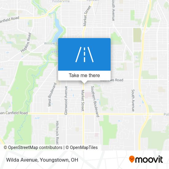 Mapa de Wilda Avenue
