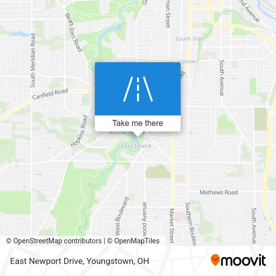 Mapa de East Newport Drive