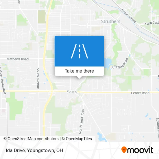 Ida Drive map
