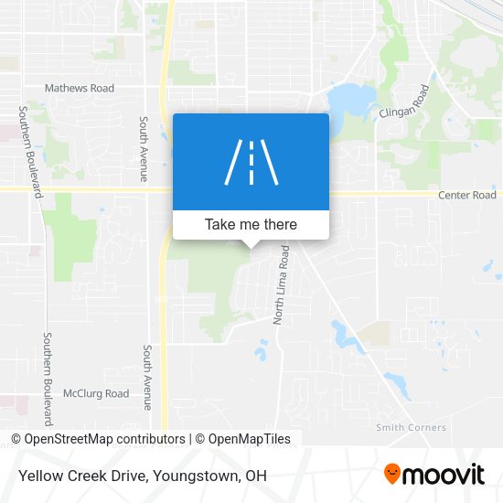 Yellow Creek Drive map