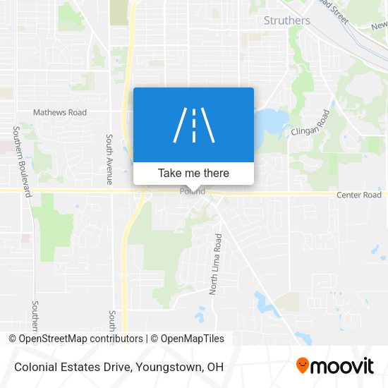 Mapa de Colonial Estates Drive