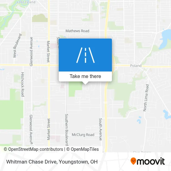 Whitman Chase Drive map