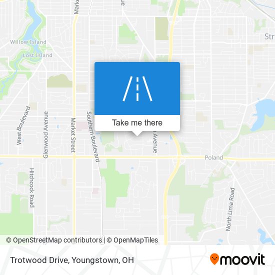 Trotwood Drive map