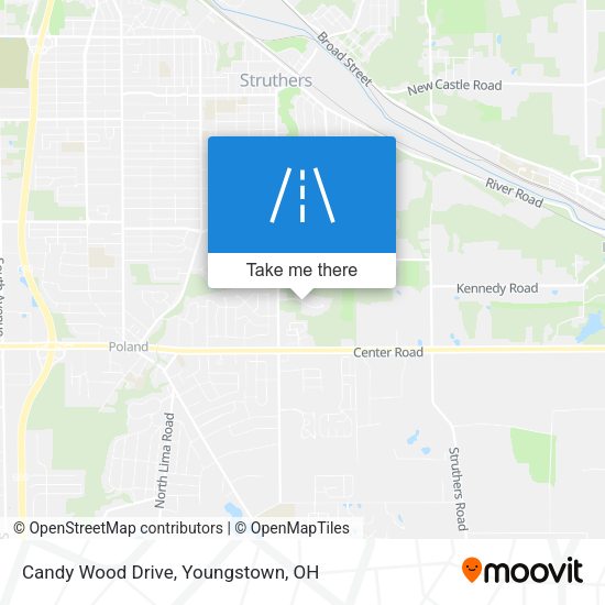Mapa de Candy Wood Drive