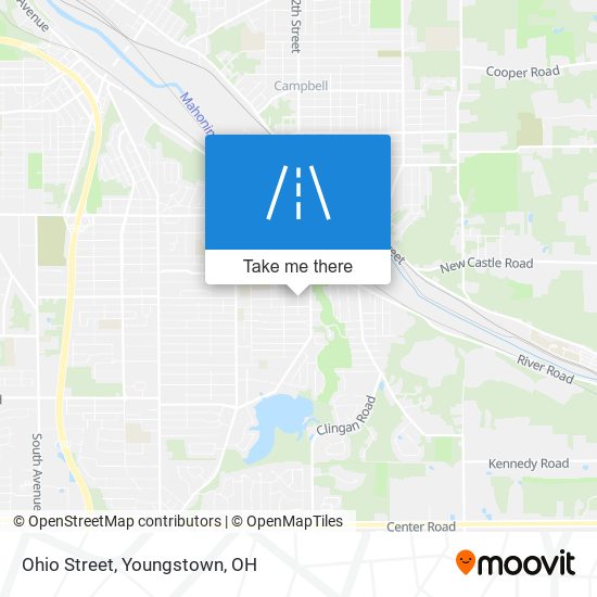 Ohio Street map