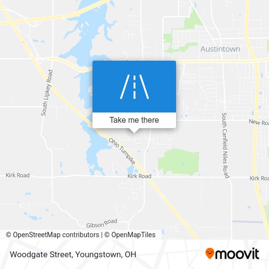 Mapa de Woodgate Street