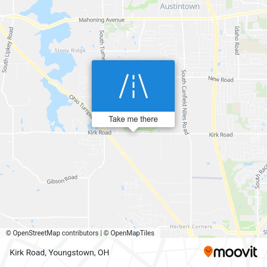Mapa de Kirk Road