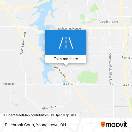 Mapa de Pinebrook Court