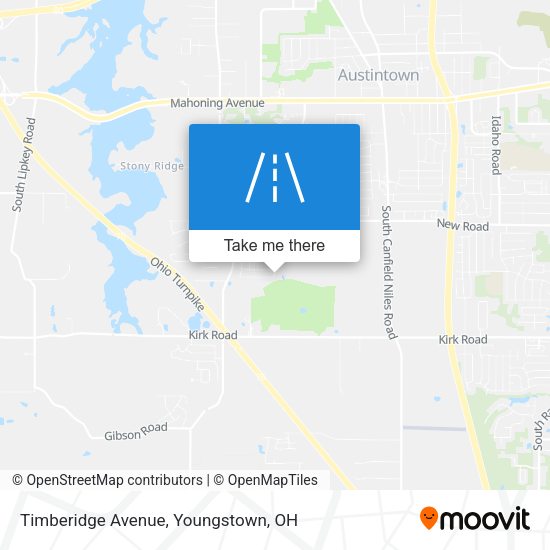 Timberidge Avenue map