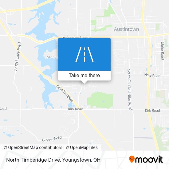 Mapa de North Timberidge Drive