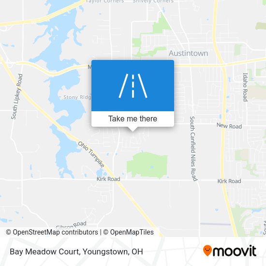 Bay Meadow Court map