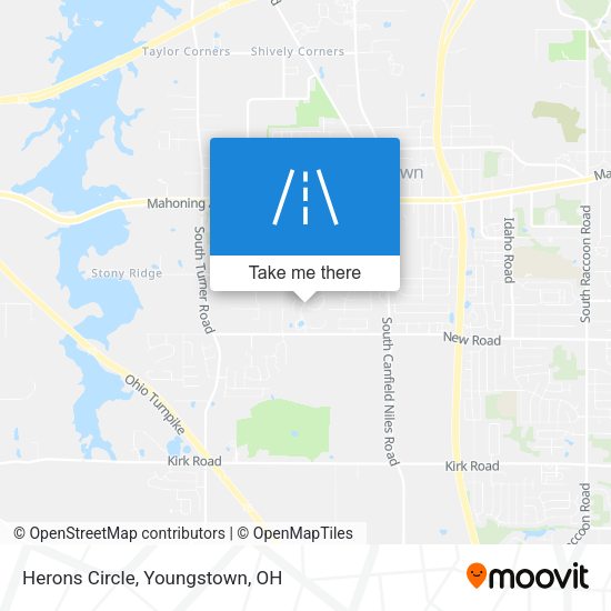 Mapa de Herons Circle