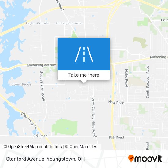 Stanford Avenue map