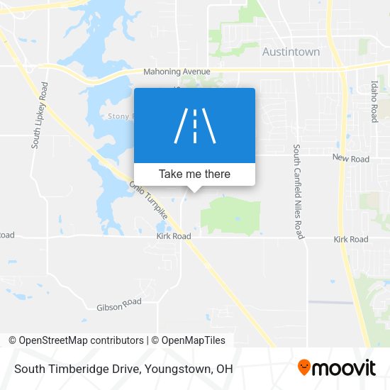South Timberidge Drive map