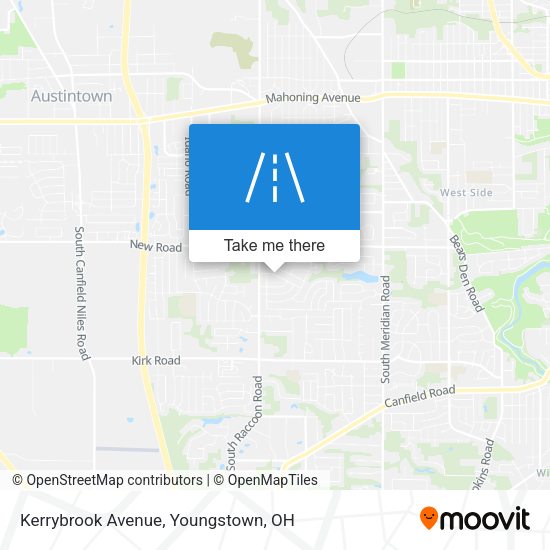 Kerrybrook Avenue map
