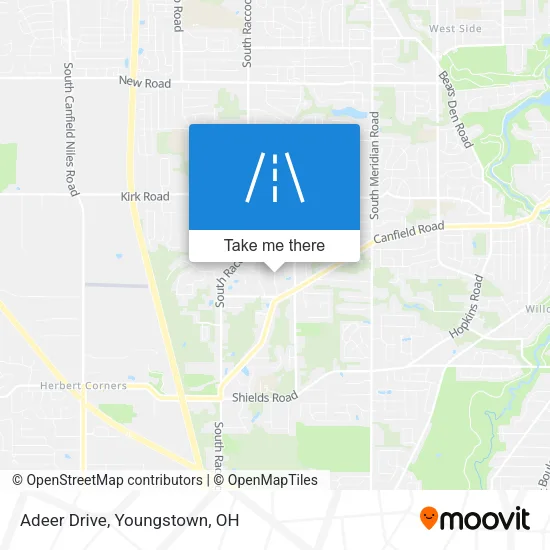 Mapa de Adeer Drive