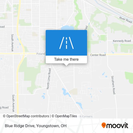 Blue Ridge Drive map
